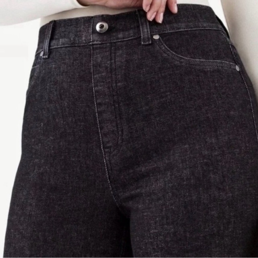 SPANX Black Denim Jeans - Picture 2 of 9
